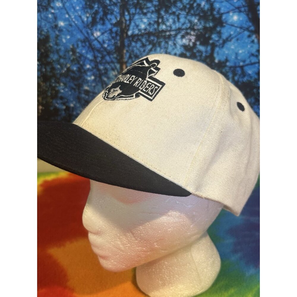 Black Harley Riders SnapBack Hat - Picture 3 of 10